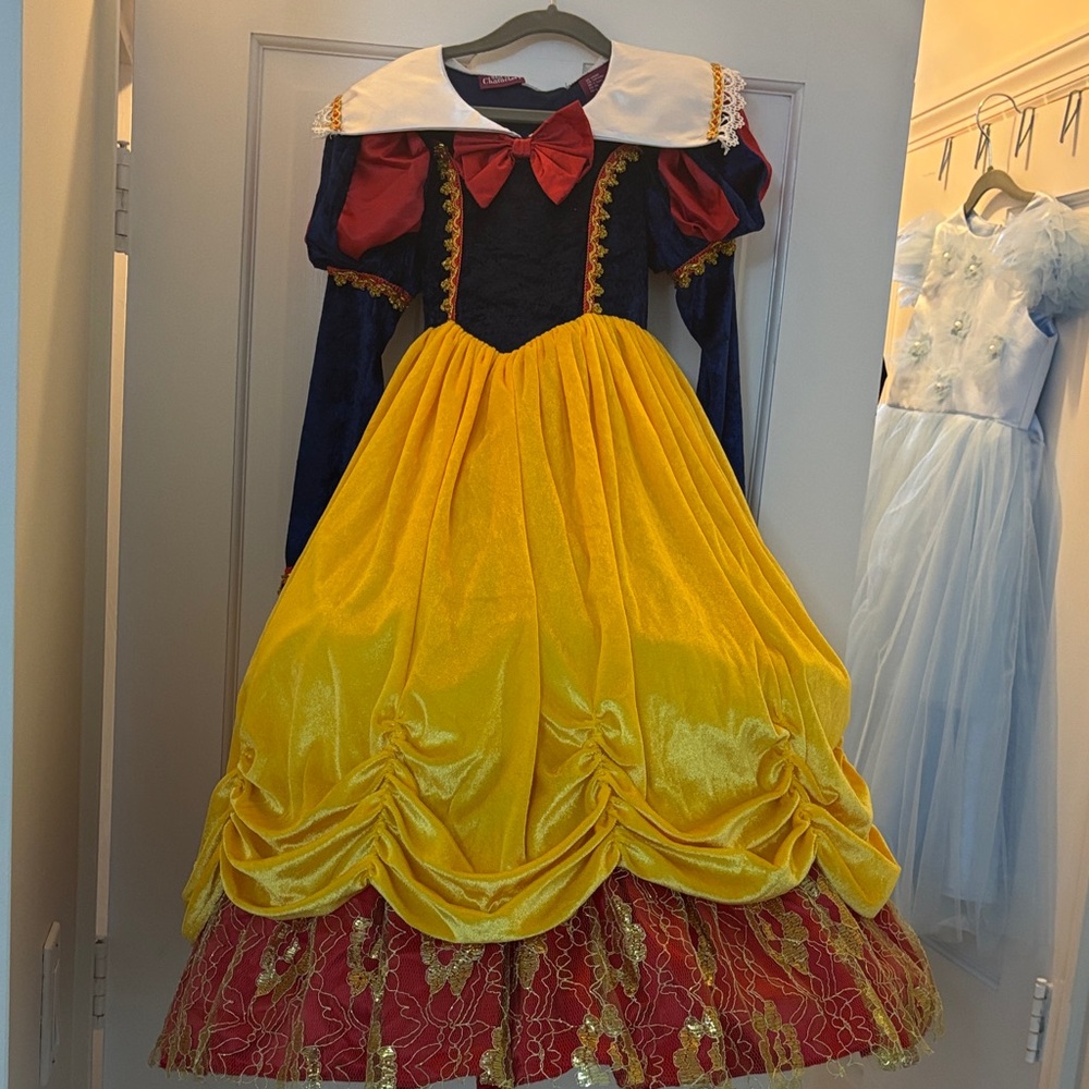 Kids Snow White Costume - Yellow, Blue, Red